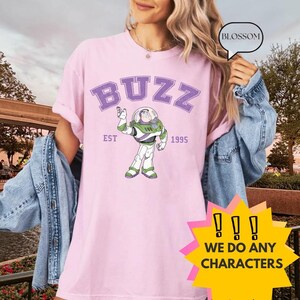 Custom Woody Jessie Buzz Lightyear Shirt, Retro Disney Toy Story Shirt, Disney Coquette Pixar Shirt, Coquette You've Got A Friend In Me Tee bild 6