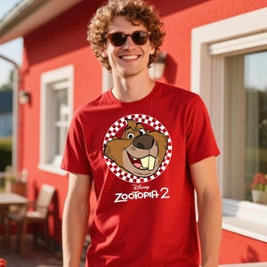 Zootopia 2 Family Trip Shirts, Disneyland Matching Group Tee, Disney World Vacation Inspired T-Shirts, Cartoon Animal Family Trip Shirt image 3