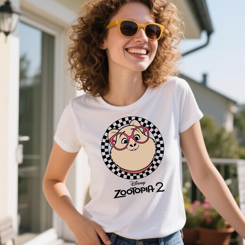 Zootopia 2 Family Trip Shirts, Disneyland Matching Group Tee, Disney World Vacation Inspired T-Shirts, Cartoon Animal Family Trip Shirt image 2