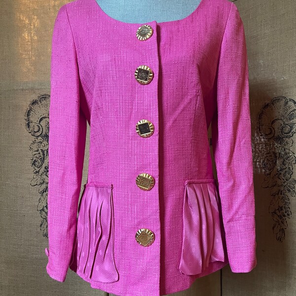 Vintage Pink Suit Jacket