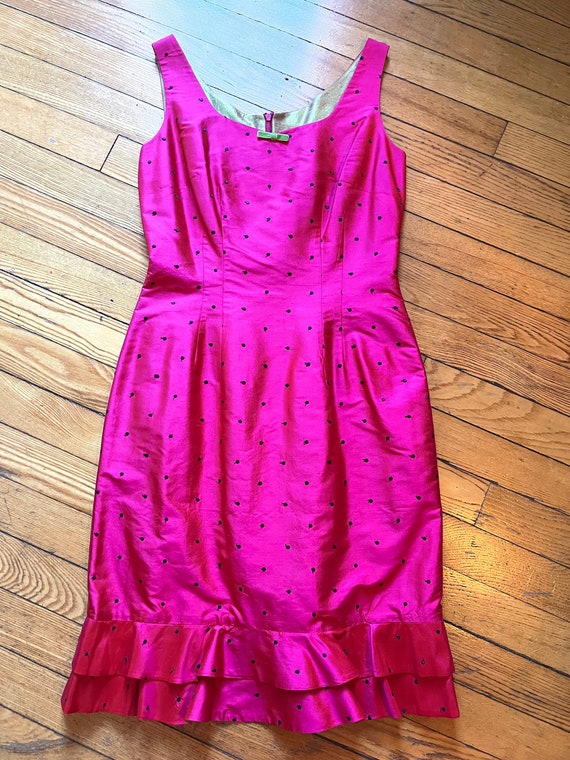 Sara Campbell Silk Watermelon Dress