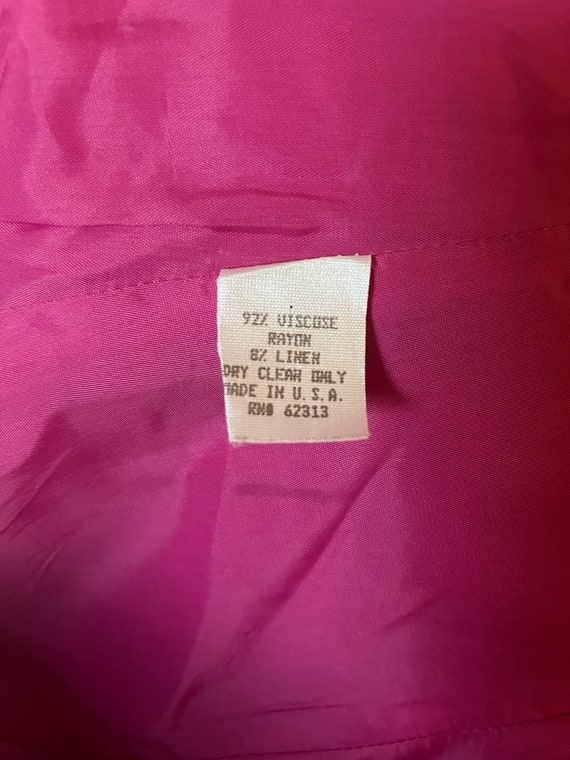 Vintage Pink Suit Jacket - image 5