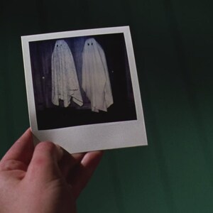 10 Instant Photo type Ghost Photo Photos Handbook for the Recently Deceased Movie prop decor image 3