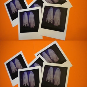 10 Instant Photo type Ghost Photo Photos Handbook for the Recently Deceased Movie prop decor image 2