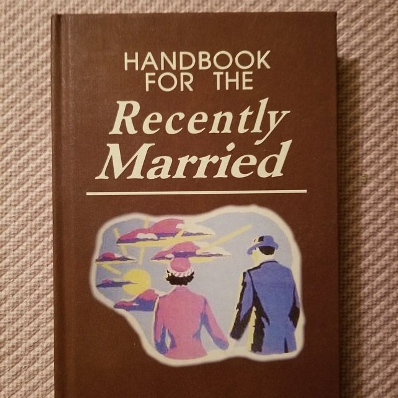 BLANK BOOK Journal Handbook for the Recently Married Deceased like movie prop / Wedding, Marriage, Flyer image 10