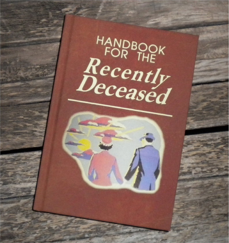 BLANK BOOK Journal Handbook for the Recently Deceased image 0