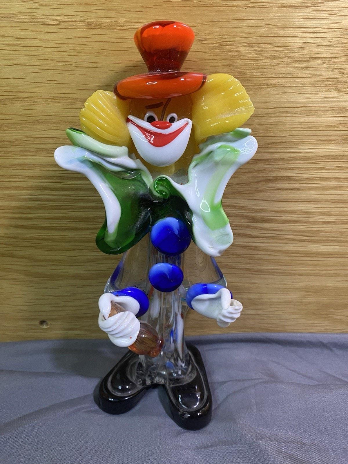 Murano glass clown - Etsy 日本