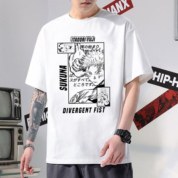 Divergent Fist Sukuna Jujutsu Kaisen T-shirt Jujutsu Kaisen - Etsy