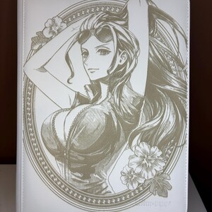 One Piece Robin EB03-026 SP Laser Engraved Ultra Pro 9 Pocket Binder