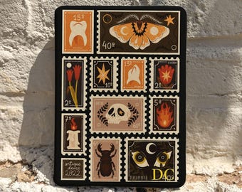 Halloween Kindle Case with Auto Wake Sleep, Gift for Book Lovers