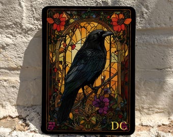 Gothic Raven Kindle Case with Auto Wake Sleep, Gift for Book Lovers