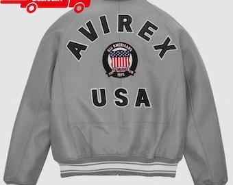 Herrbomberjacka i äkta läder | American Flight Style | Vintage pilotjacka