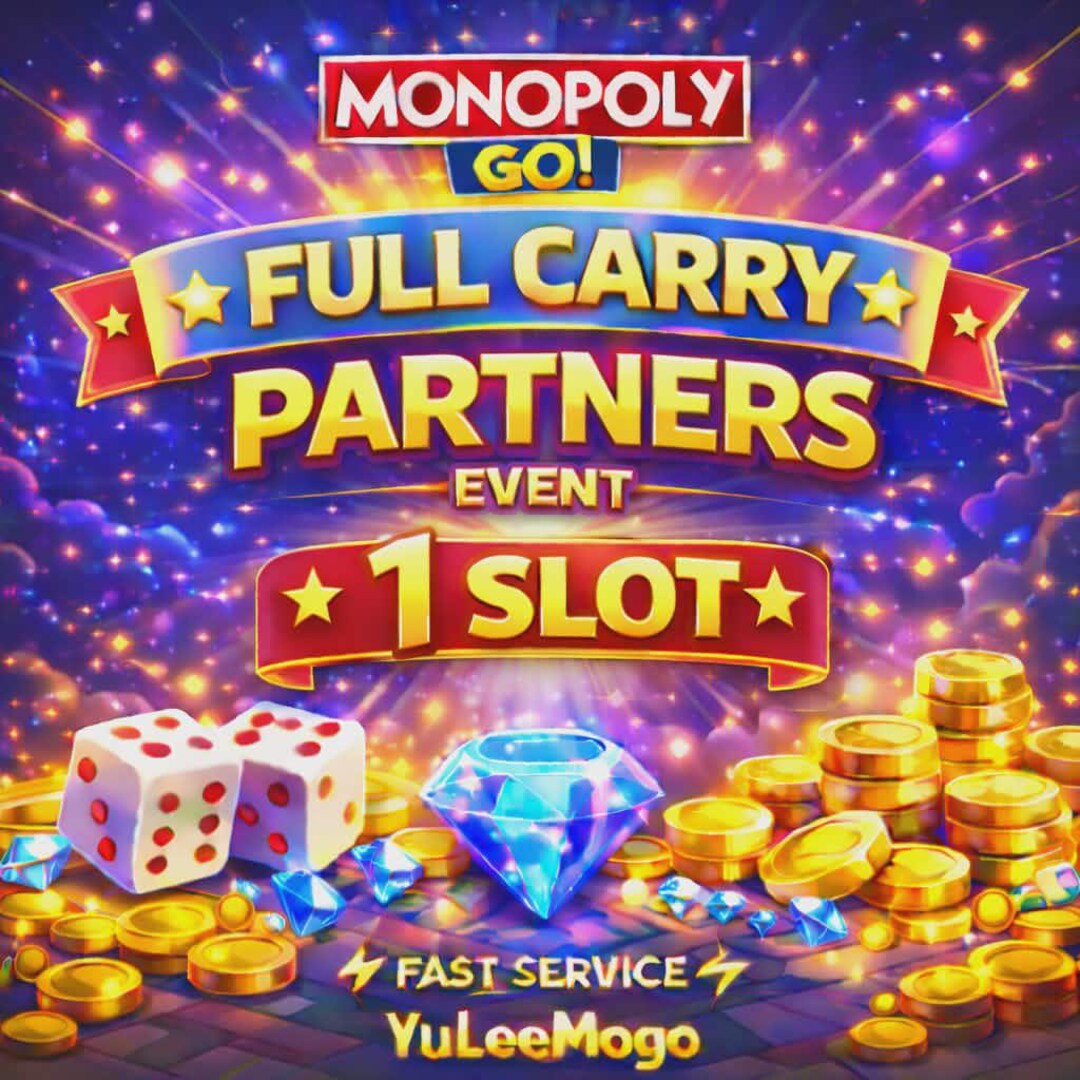 Monopoly Go Partners Event Full Carry Service – 80K Points, 1 Slot (1–6 ...