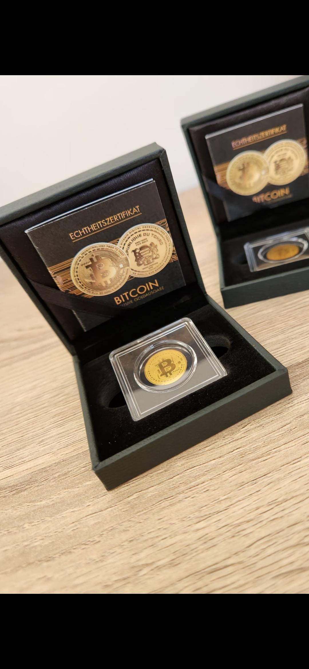 希少　24金　ビット　
★ Bitcoin gold coin 24k - Etsy 日本