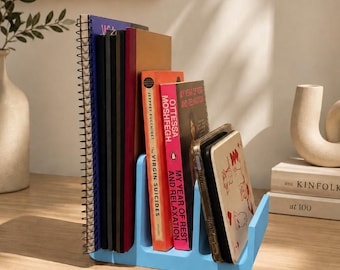 Custom Name Organizer Stand, Mail File Holder, Tablet Kindle Stand, 3D Printed Storage