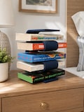 Sculptural Book Holder, Modern 3D Printed Book Stand