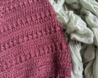 Pelele acrílico de 6 a 12 meses - Marrón chocolate