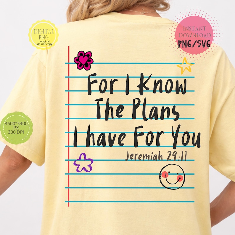 Christian retro PNG with colorful stars flowers and smiling doodle illustration