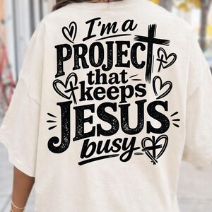christian humor png bold vintage typography