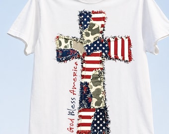 Camiseta del 250 aniversario PNG, diseño de cruz patriótica, camiseta de la libertad de EE. UU. 1776-2026, PNG cristiano del 4 de julio, regalo de América 250