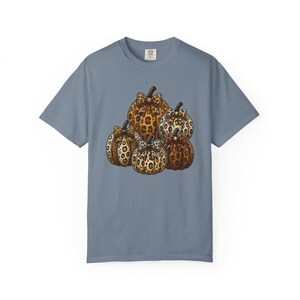 Leopard Pumpkins Comfort Colors T-Shirt | Fall Pumpkin Graphic Tee | Cute Fall Pumpkin Shirt | Cozy Cottagecore Harvest Season Tee image 17