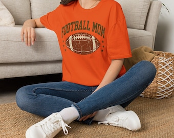 Vintage Football Mom Shirt, Retro Game Day Football Tee