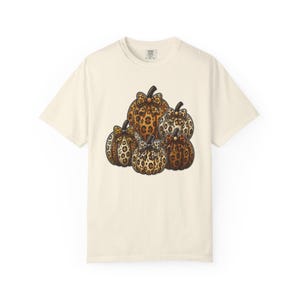 Leopard Pumpkins Comfort Colors T-Shirt | Fall Pumpkin Graphic Tee | Cute Fall Pumpkin Shirt | Cozy Cottagecore Harvest Season Tee image 12