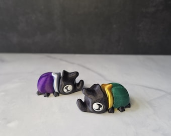 3D Printed  Articulated Japanese Rhino Beetle | Flexi Fidget Toy | Bug Creature | Sensory Toy |