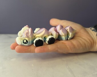 3D Printed Pony Articulated Animal | Flexi Fidget Toy | Creature | Sensory Toy |