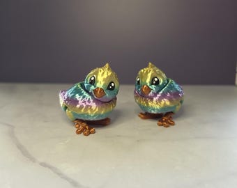 3D Printed Chick Articulated Animal | Flexi Fidget Toy | Creature | Sensory Toy |