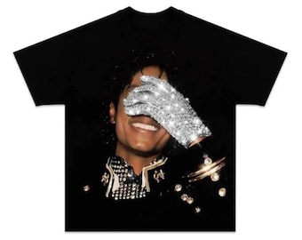 Retro King Of Pop Michael Trendy Jackson Graphic Tee, Gift for Fan, Gift For Women and Man Unisex T-Shirt, Top Womenswear
