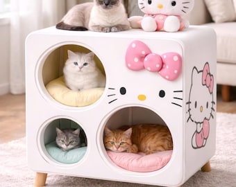 Hello Kitty kattenhuis