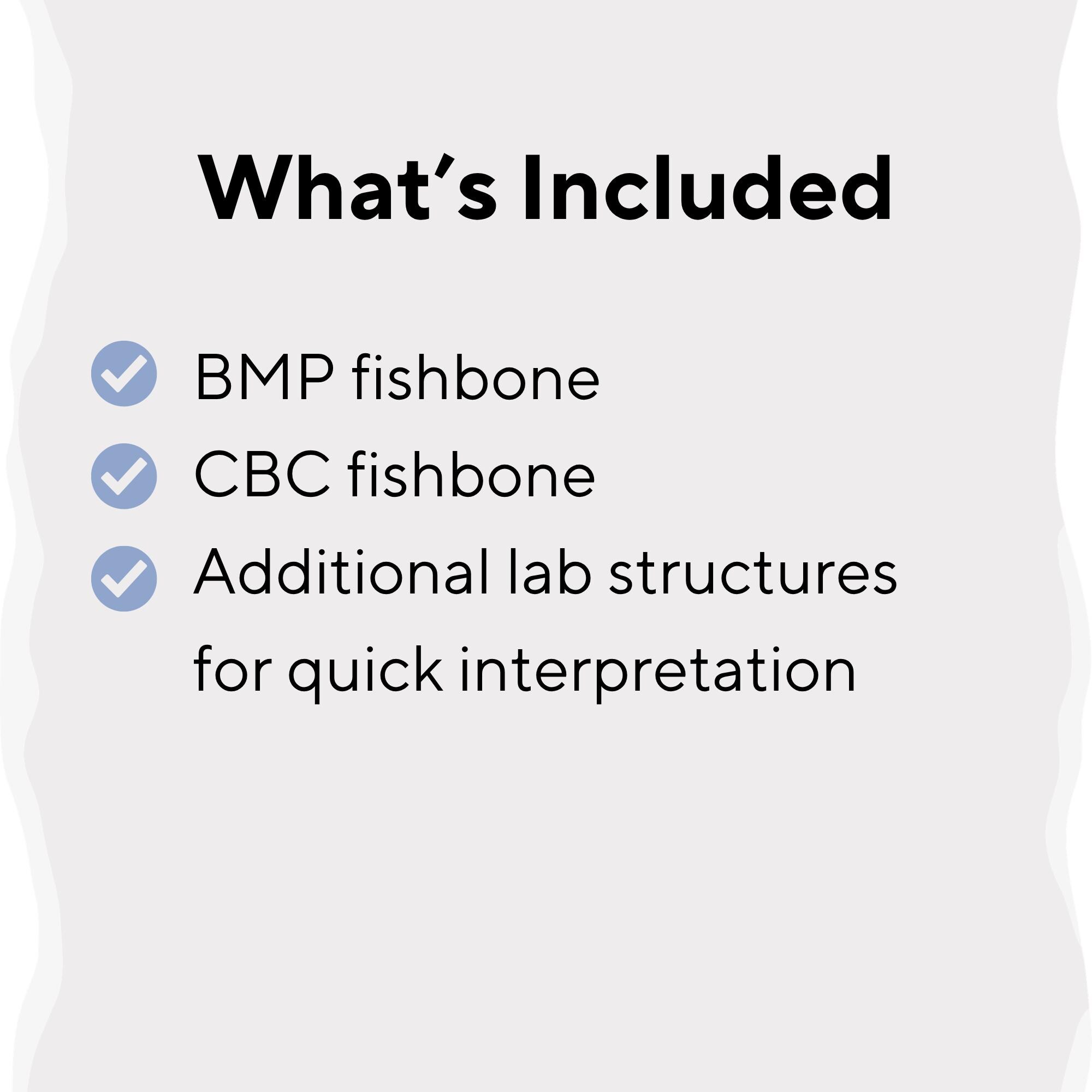 Lab Fishbone Template | Clinical Lab Diagram Cheat Sheet | PA, NP ...