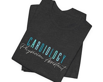Chemise de cardiologie PA | t-shirt adjoint au médecin de Zazzle.be Liste d'envies Vous avez des idées ? Chemise pour professionnel de la santé | Cadeau Pa | Chemise d'agent de santé