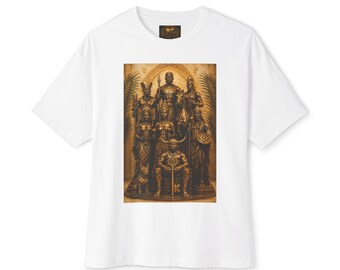 Maple Terrier Ancestry Portrait Tee Legacy | Oversized Boxy Tee