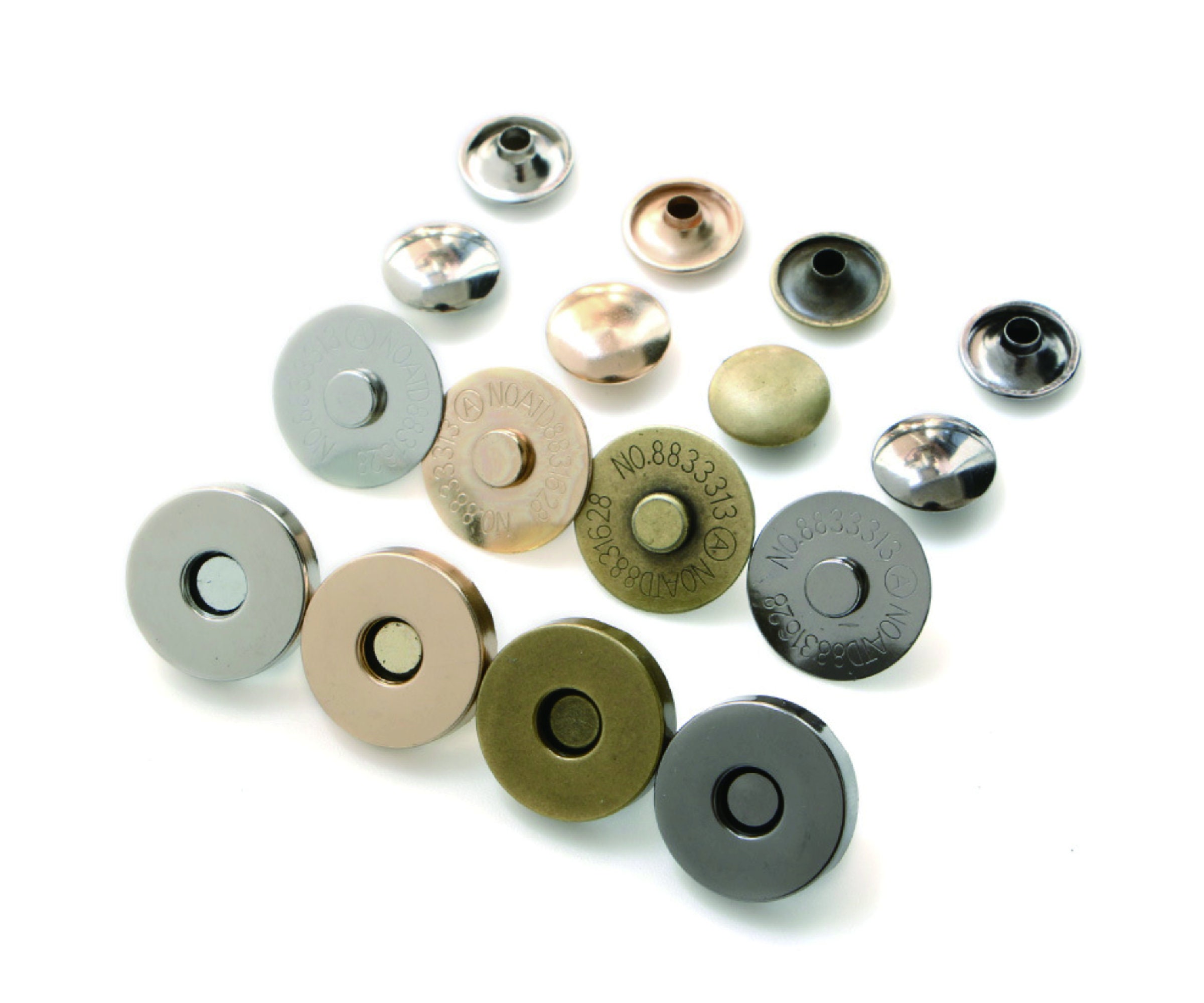 Vardhman 10 sets Strong Magnetic Button Clasp Snaps for Handbag - 10 sets  Strong Magnetic Button Clasp Snaps for Handbag . shop for Vardhman products  in India.