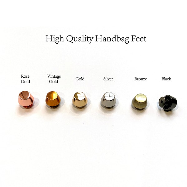 handbag feet, bag feet,Screw Back Rivet Stud,Leather craft Hardware-20 Pieces/package