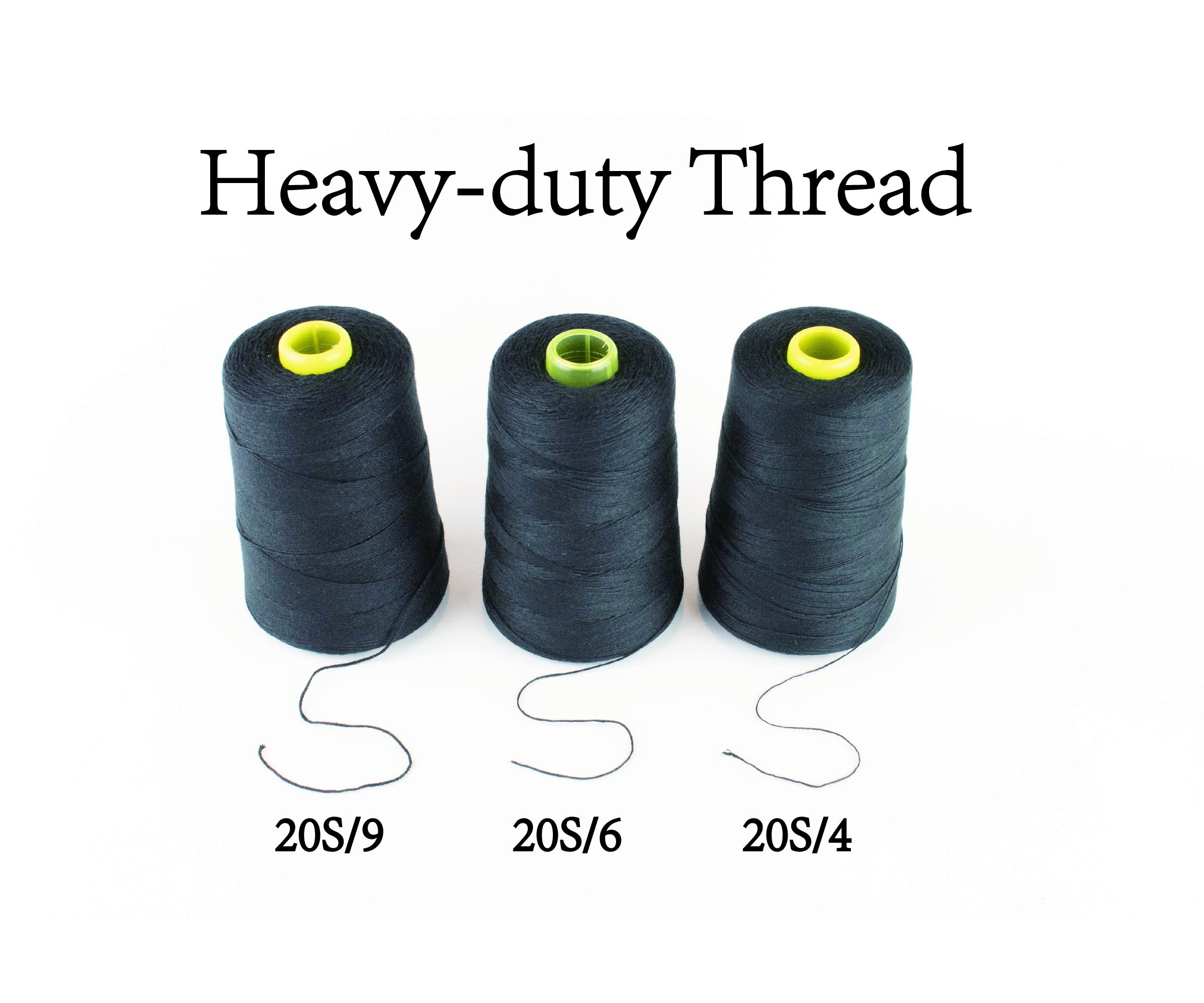 heavy-duty thread, sewing machine thread, leather thread.-20S/4, 20S/6,  20S/9