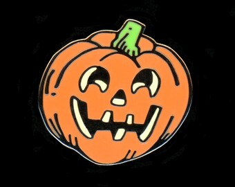 Friendly Halloween Pumpkin pin  [HW-P]