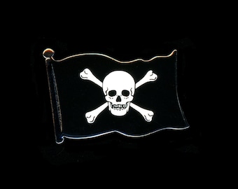 Pirate Flag pin  [F-PFLG]