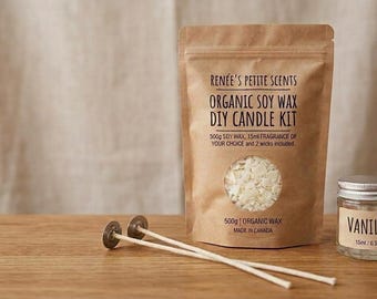 Organic Biodegradable DIY Candle making kit