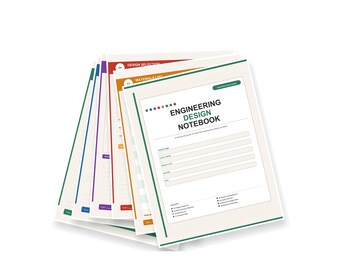 Zeszyt Projektowy Inżynierii | Dziennik Projektu STEM, Zeszyt Ćwiczeń dla Studentów (Pobierz PDF)