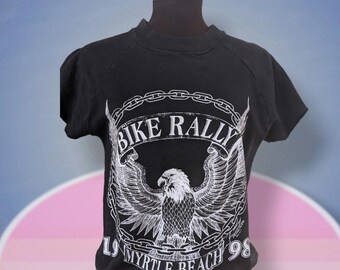 Vintage 1997 Bike Rally Myrtle Beach Sweatshirt