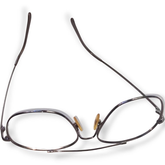 Tech Flex Gun Metal Mens Aviator Eyeglass Frames … - image 7