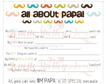 papa letter etsy