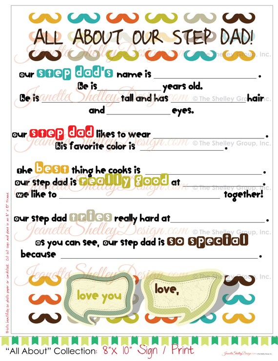 diy step dad fathers day gifts