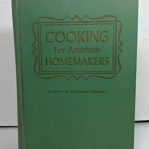 Cooking for American Homemakers 1965 cookbook