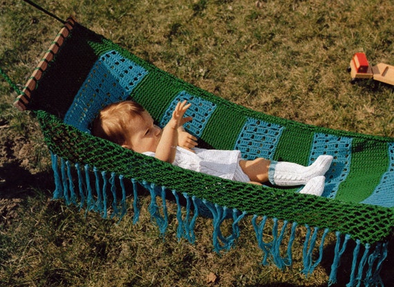 PATTERN Crochet Baby Hammock Vintage PDF PATTERN