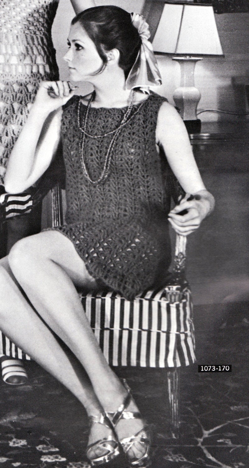 Crochet Dress Pattern Flapper - Etsy