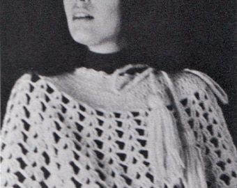 PATTERN Crochet Poncho and Skirt Patterns 1960s Hippie Vintage PDF PATTERN